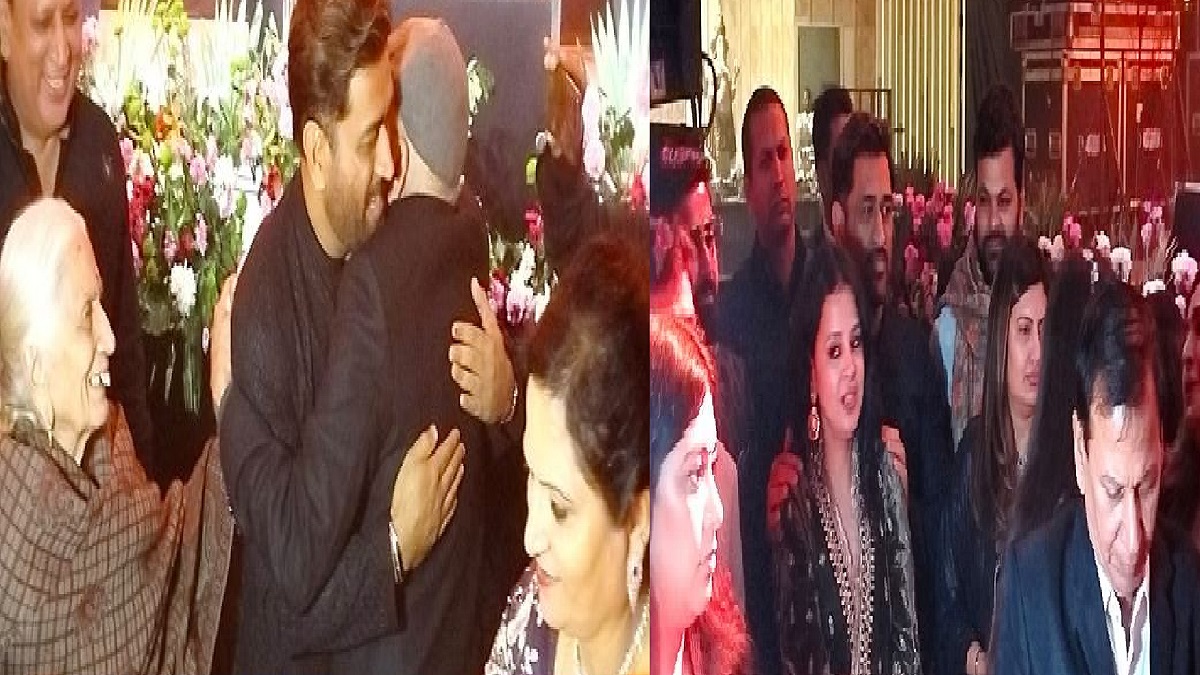 पत्नी संग मेरठ पहुंचे MS धोनी: साक्षी ने किया जमकर डांस, संगीत समारोह में फैंस ने खिंचवाई फोटो