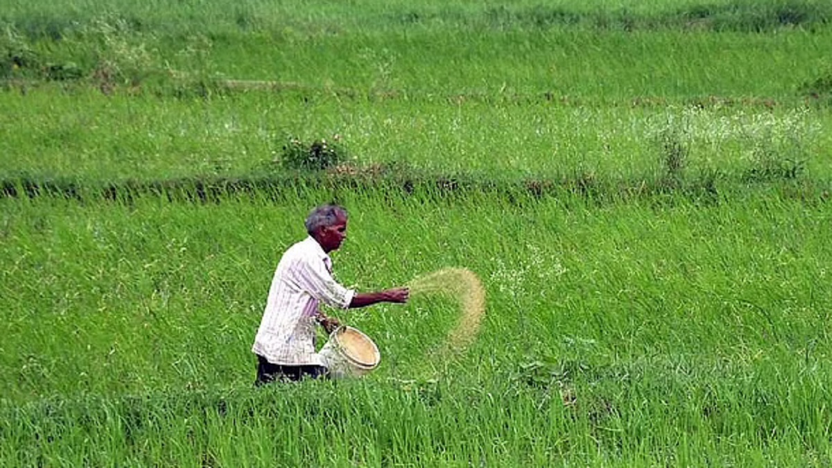 खेत में काम कर रहा था किसान, तभी हुआ कुछ ऐसा, मची भगदड़