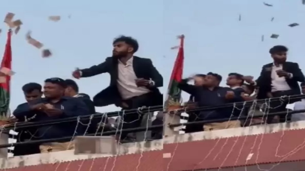 कागज की तरह हवा में उड़ाए लाखों… VIDEO देखकर फटी रह जाएंगी आंखे, लोग बोले – शादी है या कोई खेल