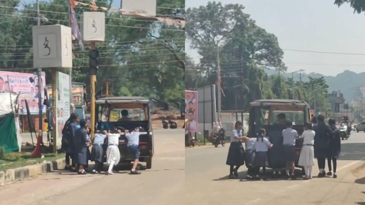 CG NEWS: ऑटो खराब हुआ तो चालक ने छात्रों से लगवाया धक्का, वीडियो हुआ वायरल