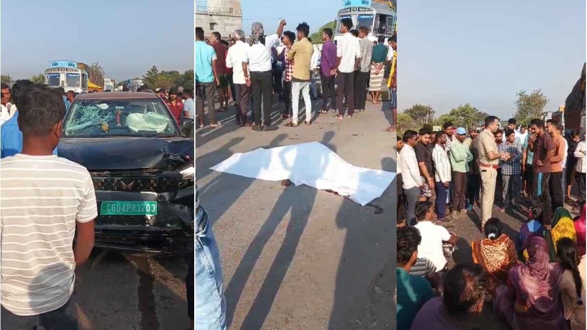 Road Accident: तेज रफ्तार कार ने बाइक सवार को मारी ठोकर, मौके पर हुई मौत, आक्रोशित लोगों ने किया चक्काजाम…