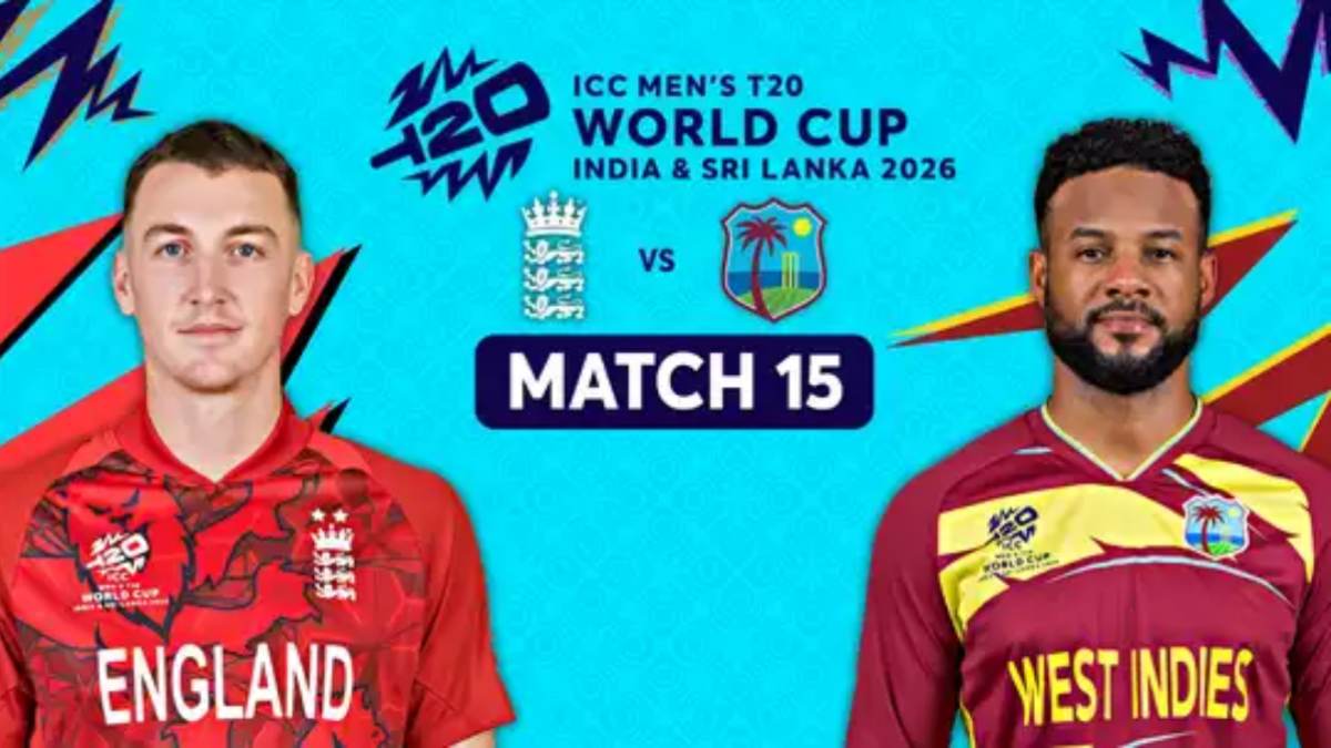 WI vs ENG T20 WC 2026: आज शाम मुंबई में होगी इंग्लैंड और वेस्टइंडीज की भिड़ंत, जीतने वाली टीम बनेगी ग्रुप टॉपर, जानिए वानखेड़े की पिच रिपोर्ट और हेड टू हेड रिकार्ड समेत मैच से जुड़ी सभी जरुरी डिटेल्स