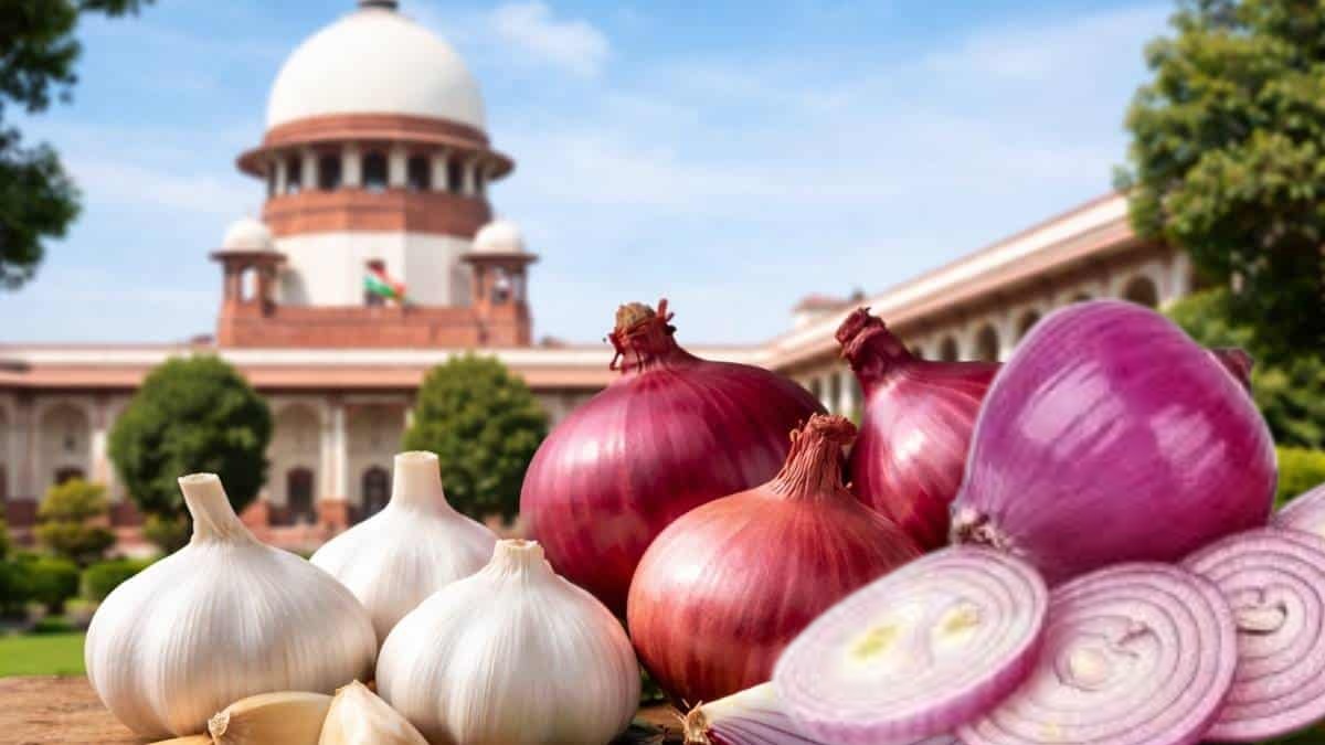 सुप्रीम कोर्ट में प्याज-लहसुन को तामसिक मानने की याचिका: PIL देख वकील पर भड़के सीजेआई सूर्यकांत, बोले- आधी रात को ड्राफ्ट करते हो ऐसी याचिकाएं?