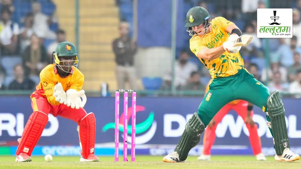 T20 World Cup 2026: साउथ अफ्रीका ने सुपर-8 के अपने आखिरी मैच में जिम्बाब्वे को 5 विकेट से हराया, ग्रुप-2 में नंबर-1 पर किया फिनिश, अब सेमीफाइनल में होगी इस टीम से भिड़ंत