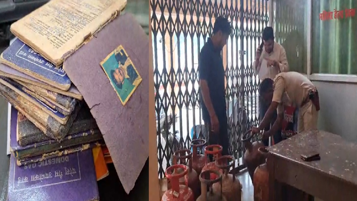 गैस की किल्लत के बीच सासाराम में कालाबाजारी का खेल शुरू: घर से 10 LPG सिलेंडर बरामद और 19 कार्ड बरामद, दो गिरफ्तार