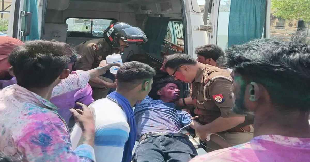 चंदौली में रफ्तार का कहर: दो बाइकों की टक्कर, पांच युवक घायल