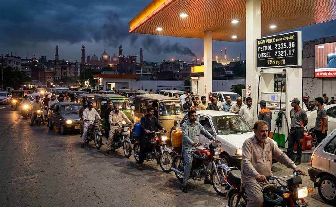 पाकिस्तान में पेट्रोल-डीजल के लिए कत्लेआम! सियालकोट में पेट्रोल न मिलने पर फायरिंग, पंप कर्मचारी की मौत- VIDEO