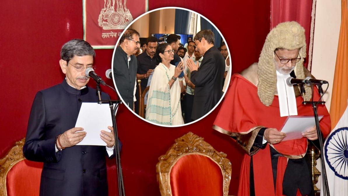 चुनाव से पहले बंगाल में बदलाव, आरएन रवि ने पश्चिम बंगाल के 22वें राज्यपाल के रूप में शपथ ली, ममता बनर्जी मौजूद, शुभेंदु गायब